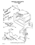 Diagram for 02 - Freezer Liner Parts