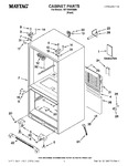 Diagram for 01 - Cabinet Parts