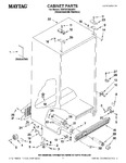 Diagram for 01 - Cabinet Parts