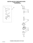 Diagram for 05 - Motor And Ice Container Parts