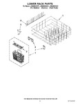 Diagram for 10 - Lower Rack Parts