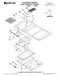 Diagram for 01 - Cooktop Parts