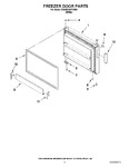 Diagram for 05 - Freezer Door Parts