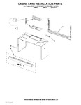 Diagram for 06 - Cabinet And Installation Parts