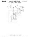 Diagram for 01 - Control Panel Parts