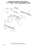 Diagram for 06 - Cabinet And Installation Parts