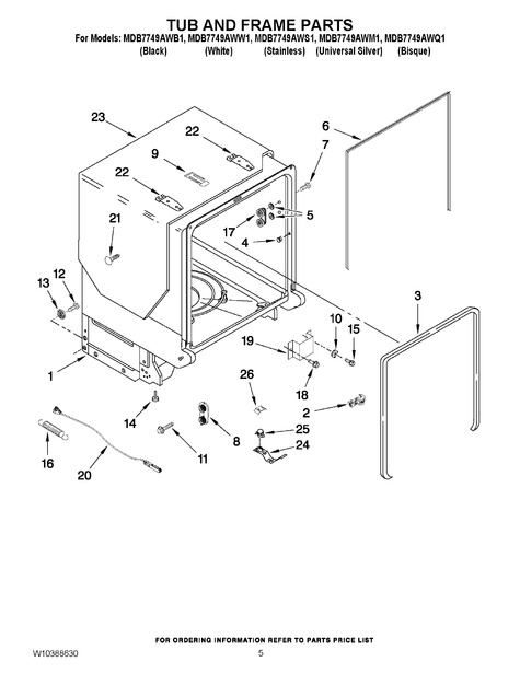 How To: Whirlpool/KitchenAid/Maytag Undercounter Bracket WP8269145