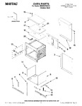 Diagram for 01 - Oven Parts