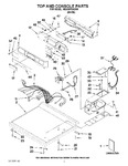 Diagram for 01 - Top And Console Parts