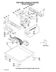 Diagram for 01 - Top And Console Parts