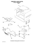 Diagram for 02 - Freezer Liner Parts