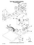 Diagram for 01 - Top And Console Parts