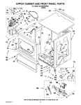 Diagram for 03 - Upper Cabinet And Front Panel Parts