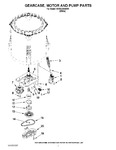 Diagram for 04 - Gearcase, Motor And Pump Parts