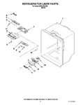 Diagram for 04 - Refrigerator Liner Parts