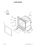 Diagram for 01 - Oven Parts