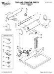 Diagram for 01 - Top And Console Parts