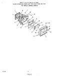 Diagram for 05 - Oven Door , Lit/optional