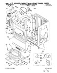 Diagram for 01 - Lower Cabinet And Front Panel