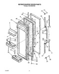 Diagram for 08 - Refrigerator Door