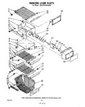 Diagram for 10 - Freezer Liner