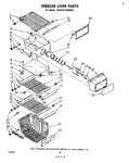 Diagram for 11 - Freezer Liner