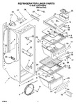 Diagram for 02 - Refrigerator Liner Parts