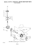 Diagram for 06 - Brake, Clutch, Gearcase, Motor And Pump