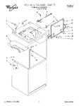 Diagram for 01 - Top And Cabinet