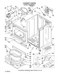 Diagram for 02 - Cabinet Parts