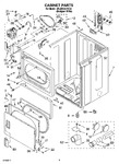 Diagram for 02 - Cabinet Parts