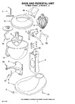 Diagram for 03 - Base And Pedestal Unit And Accessory Parts