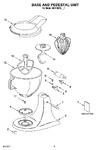 Diagram for 03 - Base And Pedestal Unit, Optional Parts