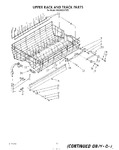 Diagram for 11 - Upper Rack And Track