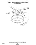 Diagram for 06 - Lower Washarm And Strainer