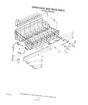 Diagram for 11 - Upper Rack And Track