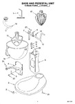 Diagram for 02 - Base And Pedestal Unit