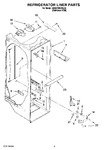 Diagram for 02 - Refrigerator Liner Parts