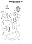 Diagram for 02 - Base And Pedestal Unit And Accessory Parts