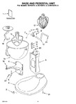 Diagram for 02 - Base And Pedestal Unit And Accessory Parts