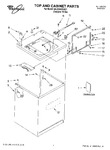 Diagram for 01 - Top And Cabinet Parts