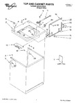 Diagram for 01 - Top And Cabinet Parts