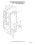 Diagram for 02 - Refrigerator Liner Parts