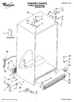 Diagram for 01 - Cabinet Parts