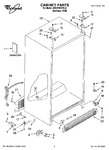 Diagram for 01 - Cabinet Parts