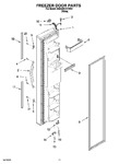 Diagram for 08 - Freezer Door Parts