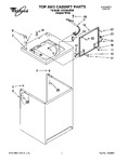 Diagram for 01 - Top And Cabinet, Lit/optional