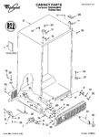 Diagram for 01 - Cabinet Parts