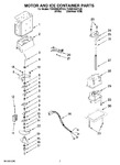 Diagram for 05 - Motor And Ice Container Parts