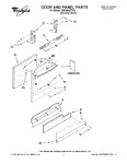 Diagram for 01 - Door And Panel Parts